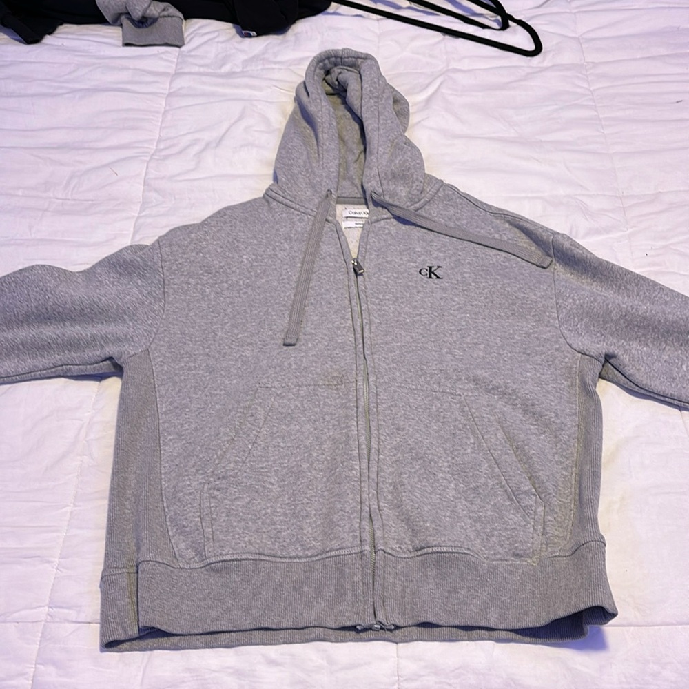 Calvin Klein relaxed fit zip up Size XS